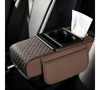 Organizer per bracciolo auto, con tappetino per console centrale, 35 x 19 x | Mantiene telefoni, chiavi e piccoli oggetti ordinati nella console centrale senza danneggiare l'interno dell'auto.