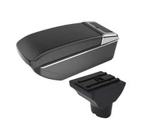 Organizer Per Bracciolo Della Console Centrale Per Hyundai Per I20 2012, Scatola Portaoggetti Per Braccioli Auto, Retrofit, Scatola Portaoggetti Per Interni(Black-B3)