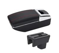 Organizer Per Bracciolo Della Console Centrale Per Suzuki Per Swift 2005-2024, Contenitore Portaoggetti Per Bracciolo Centrale Dell'auto(Black-A1)