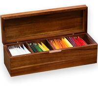 Organizer per bustine di tè in legno di acacia con scomparti, scatola per conservare bustine di tè, per piano di lavoro, espositore per scatole da tè, adatta a oltre 50 bustine di tè