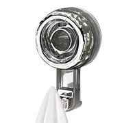 Organizer per carichi pesanti, forte morsetto a , accessorio da bagno con impugnatura riutilizzabile, accessorio da cucina senza trapano, gancio a muro, supporto multiuso per porta in vetro di