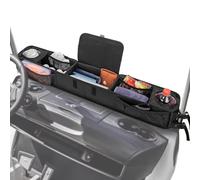 Organizer per carrello da golf, vassoio per carrello da golf con portabicchieri isolati, portabicchieri pieghevole, scatola degli attrezzi per carrello da golf, organizer per cruscotto senza trapano