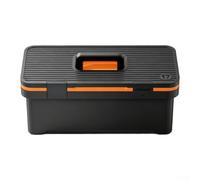 Organizer per cassetta degli attrezzi, custodia portatile con scomparti, multifunzionale per elettricisti, riparazioni domestiche e auto (17)