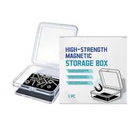 Organizer per cassetta degli attrezzi, resistente alla polvere, magnetica, porta chiavi a per viti, , rondelle, perni, parti hardware | Portatile per garage, casa, officina, trapano