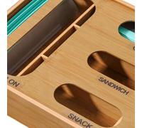Organizer per cassetti, 4 in 1, per borse da cucina