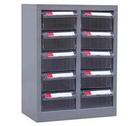 Organizer per cassetti con etichette per attrezzi e attrezzi da officina