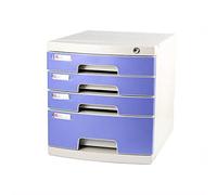 Organizer per cassetti da scrivania a 4 strati con serratura per dati per ufficio cassetto riservatezza organizer per cassetti desktop per ufficio (30 cm, 40 cm, 4 strati)