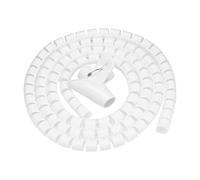 Organizer per Cavi a Spirale 1.5m / Lunghezza Spiral Wrap Wire Spiral Cable Tube 16/22 / 28mm Bianco Nero Silver Cable Management Solution