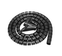 Organizer per Cavi a Spirale 1.5m / Lunghezza Spiral Wrap Wire Spiral Cable Tube 16/22 / 28mm Bianco Nero Silver Cable Management Solution
