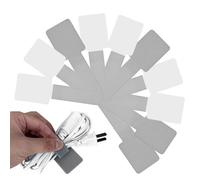 Organizer per cavi da scrivania, 10 fascette autoadesive, antiscivolo, multifunzionali, per TV, laptop, scrivania, casa, soggiorno, camera da , cucina, ufficio, notte