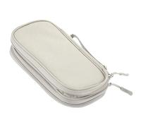 Organizer per Cavi Doppio Strato Composito Leggero | Capacità Ampia, Morbido e Facile da Portare, Non Graffia gli Oggetti, per Viaggio e Uso All'aperto