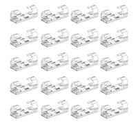 Organizer per cavi, gestione dei cavi, clip per cavi da 3,5 cm, gestione dei cavi multiautoadesiva per cavi USB, Ethernet e stringhe, confezione da 20 comode clip