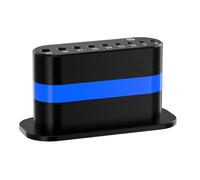 Organizer per chiavi esagonali, a forma di L, supporto di precisione, a sgancio rapido, antiscivolo, base ponderata a basso profilo combinato con superficie antiscivolo