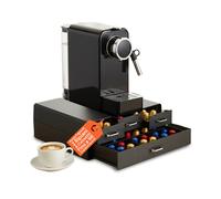 Organizer per Cialde e Capsule Caffè 4 Cassetti - Design Salvaspazio