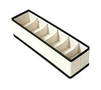Organizer per cintura con tessuto non tessuto leggero e, White | Sei scomparti individuali, struttura flessibile in tessuto non tessuto, selezione routine più semplice dallo