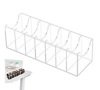 Organizer per cintura - Porta cravatte | Clear Belts Display Storages Box Custodie in acrilico durevole per gioielli, orologi e trucchi e cosmetics Display Custodia per Closet Tie Bow Watch multiuso