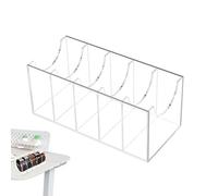 Organizer per cintura - Porta cravatte | Clear Belts Display Storages Box Custodie in acrilico durevole per gioielli, orologi e trucchi e cosmetics Display Custodia per Closet Tie Bow Watch multiuso