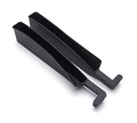 Organizer per console auto, 2 pezzi, set di riempitivi per migliorare lo spazio di archiviazione (nero)