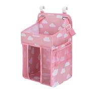 Organizer per culla - Organizer per pannolini impermeabile di grande capacità, supporto multitasca regolabile, magazzino per la cameretta, necessario per il bambino di facile accesso, arma