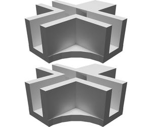 Organizer per Custodie CD Jewel - Kit Angolari Stampati 3D per Riciclo