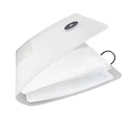 Organizer per dischi di facile accesso, con tasche individuali per 12 dischi, design semplice, trova rapidamente le funzioni