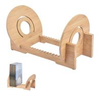 Organizer per dischi in vinile - Espositore per oltre 50 album | Moderno supporto verticale per la musica che mostra la collezione di dischi, elegante mensola decorativa per la casa, soggiorno, studio
