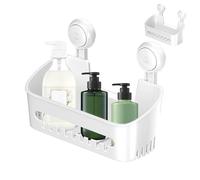 Organizer per doccia da bagno | Mensola da bagno con ventose - Supporto per shampoo a parete per casa, appartamento, bagno, cucina e hotel