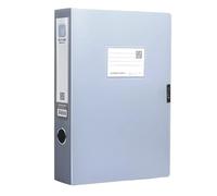 Organizer per documenti ad alta capacità e finestra per etichette, per rapporti, gestione dei contratti 23, 2 x 31, 6 x 3 5 cm, robusto organizer per documenti