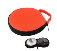Organizer per DVD - rigida a portafoglio con capacità di 20 dischi, sicura | Borsa portatile per DVD per intrattenimento auto, organizer per collezioni soggiorno, soluzione