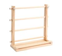 Organizer Per : Espositore Per Bobine In Legno, Scaffale Per Stanze Artigianali, Supporto A Parete Rustico | Supporti Portarotolo Di Nastro Pulito Per Arti Di Fiorista Avvolgimento Di Filati All