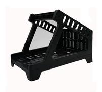 Organizer per etichette compatibile con stampanti termiche, perfetto per ufficio e vendita al dettaglio (nero)