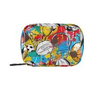 Organizer per farmaci con palline di giraffa colorate con scomparti rimovibili organizer per pillole giornaliere per borsa