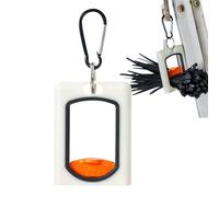 Organizer per fascette con cerniera, quadrato, fluorescente, per fascette fermacavi, design robusto, per organizzare cose a casa, in campeggio e in viaggio