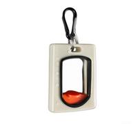 Organizer per fascette stringicavo in ABS scuro 8 x 6 cm, a molla | Guscio in ABS che si illumina al buio, dopo 15 minuti, brilla da 4 a 12 ore, molla elastica ad alta pressione per accesso