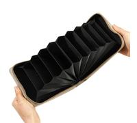 Organizer per Ferri da Maglia Sottile Porta-Progetti da Viaggio Vuoto a | Astuccio organizzatore con scomparti per ferri circolari per Uncinetti, Strumenti, Viaggi, Fai da Te e Riunioni