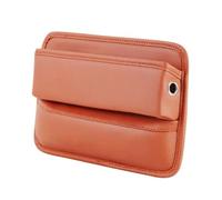 Organizer per fessure per seggiolino auto, in pelle, multifunzione, organizer per sedile anteriore, organizer per occhiali da sole