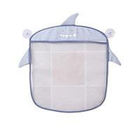 Organizer per giocattoli da bagno, ad asciugatura rapida, da appendere, in rete, con 2 ventose, supporto ad asciugatura rapida per vasca da bagno