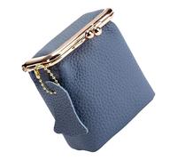 Organizer per gioielli vintage piccolo portamonete portagioie in pelle con texture adatta per orecchini, collane, rossetti, scatole portaoggetti in pelle, D, Taglia unica