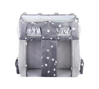 Organizer per il comodino - Tasca per lettino, comodo porta pannolini, scomparti di facile accesso, cuciture robuste, organizer leggero per la cameretta | Funziona su strutture del, sponde del l