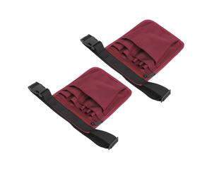 Organizer per Infermiere da 2 Pezzi, Marsupio per Infermiere Impermeabile Resistente Agli Strappi con Tasche Ad Accesso Rapido per Stetoscopi, Forbici per Bende e Altri Materiali