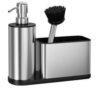 Organizer per lavello con dispenser di sapone