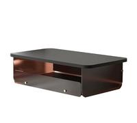 organizer per macchina da caffè Organizzatore for bar del caffè, porta cialde for caffè in legno, porta capsule K-Cup, supporto for macchina da caffè, noce(Black,L)