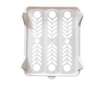 Organizer per magliette antiscivolo con design impilabile per armadio in plastica e cassetto, ottimizza lo spazio nell'armadio e mantiene i vestiti ordinati (piccolo, nero)