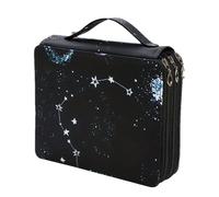 Organizer per matite, grande capacità, multistrato, portatile, con cerniera, pratico contenitore per penne colorate, pennarelli, pastelli, strumenti per disegno creativo, hobbista, aula casa, STU, B