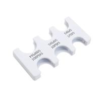 Organizer per monete giapponesi, organizer per monete in silicone per auto, portatile, 32 monete includono penny, nichel, centesimo e quarto, prodotti per la gestione dei soldi, bianco