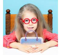 Organizer Per Occhiali Da Sole Custodia Con Maniglia Caso Portatile