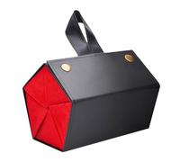 Organizer per occhiali da sole pieghevole con scomparti multipli in poliuretano, per viaggi, uso domestico, occhiali da viaggio, organizer portatile per occhiali da sole, Taglia unica, come descritto