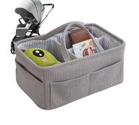 Organizer per pannolini, grande borsa con scomparti, organizer per pannolini, per comodino, scrivania, bagno, salviettine da viaggio, biberon per latte per ragazzi e ragazze