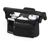 Organizer per passeggino, Borsa organizer Momcozy per passeggino con tasche staccabili, due porta tazza isolati, tracolla e ampio spazio interno per pannolini e telefoni