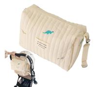 Organizer Per Passeggino - Borsa Per Pannolini In Cotone, Borsa Per Il Trasporto Dei Genitori | Ampia Capacità, Multitasche, Spaziosa Bōrsa Portaoggetti Per Oggetti Essenziali Per Bambini Con Chiusura